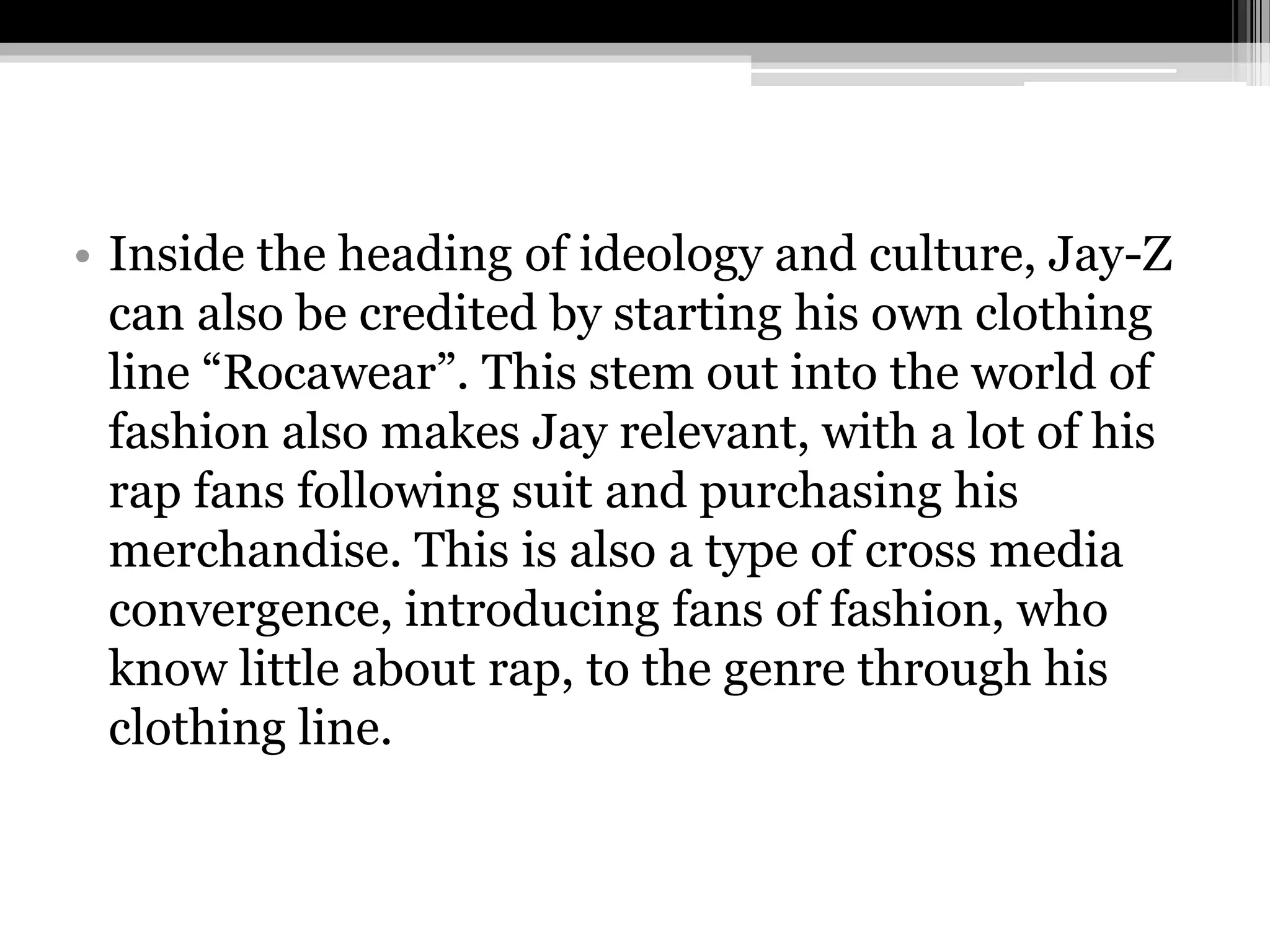 Jay z star image PPT