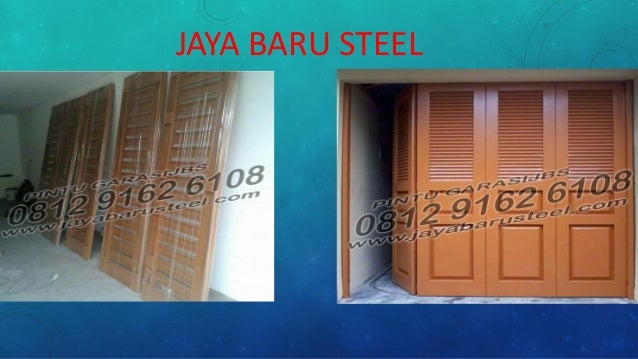 0812 9162 6108 JBS Harga  Pintu  Garasi  Kayu Tangerang 