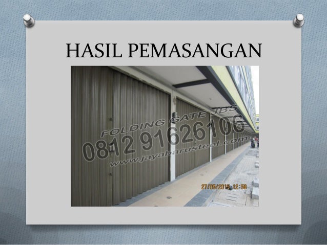 081291626106 JBS Pintu  Garasi  Folding Gate Tangerang 