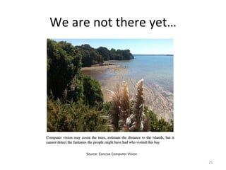 We	
  are	
  not	
  there	
  yet…	
  
Source:	
  Concise	
  Computer	
  Vision	
  
25	
  
 