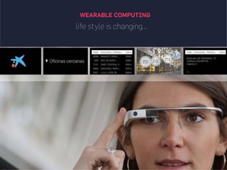 life style is changing...
WEARABLE COMPUTING
 