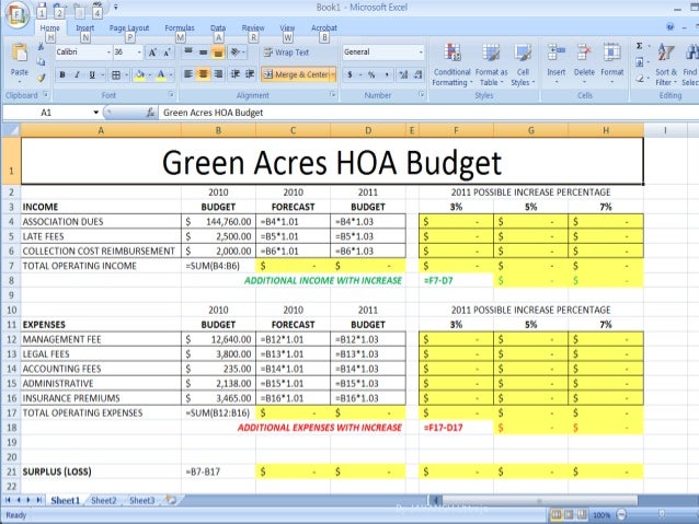 jayansh computer hoa budget template