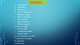 Reflex and complex animal behavior. Msc. Zoology. | PPTX