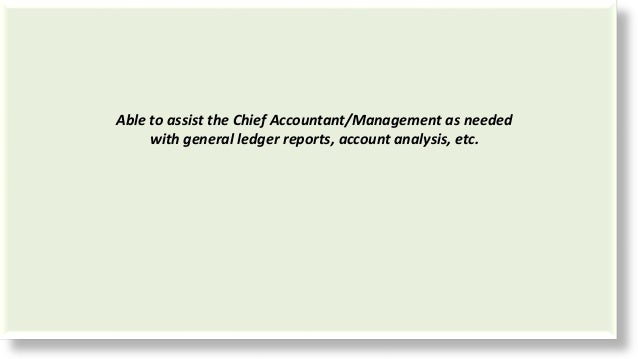accounts payable duties and responsibilities jay corson porter ranch account payable duties
