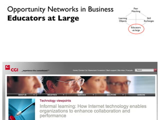 Opportunity Networks in Business Educators at Large 