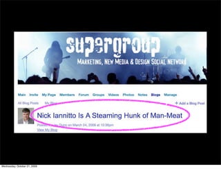 Wednesday, October 21, 2009
 