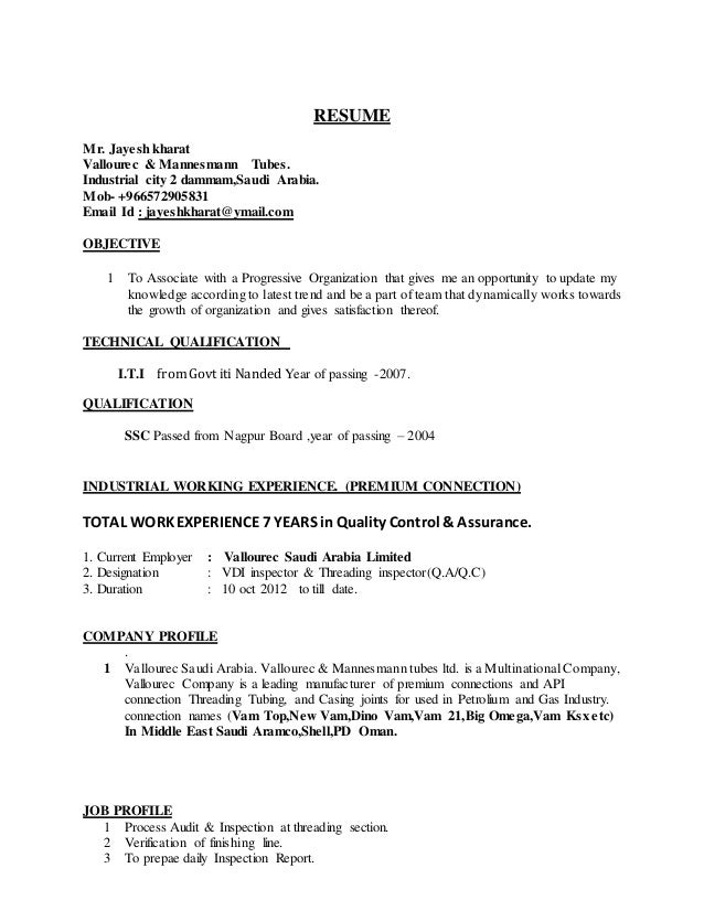 jayesh new resume
