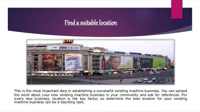 how to start a vending machine business