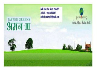 Jaypee Aman 3, in 12 lakh Only, Contact@Ashish- 9213150087