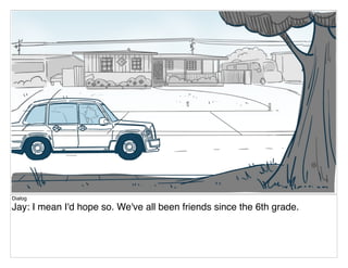 Dialog
Jay: I mean I'd hope so. We've all been friends since the 6th grade.
 