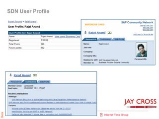 SDN User Profile
Beta
 