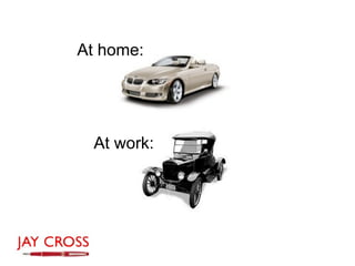 At home:




 At work:
 