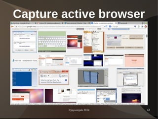 ©jaysonijalo 2014 63
Capture active browser
 