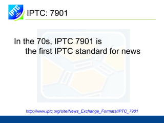 news is needed Overview of the rNews standard How the standard was created Demos and Use Cases 