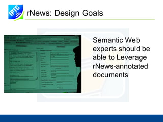 rNews:  Why we need semantic markup for news 