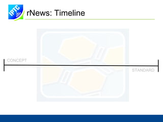 rNews:  Design Goals 