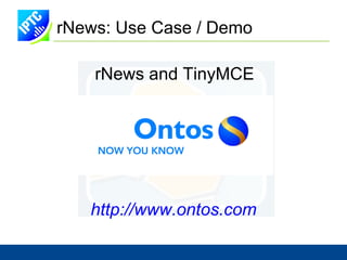 rNews: Class Diagram 