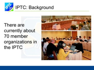 Outline Introduction to the IPTC Why semantic markup for 