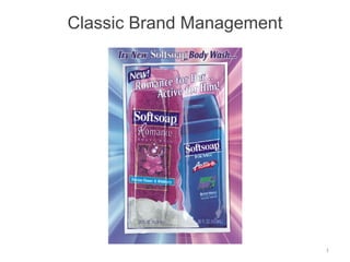 Classic Brand Management 
1 
 