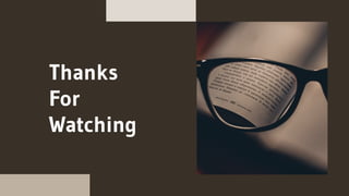 Thanks
For
Watching
 