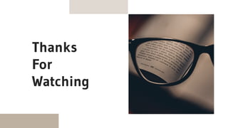 Thanks
For
Watching
 