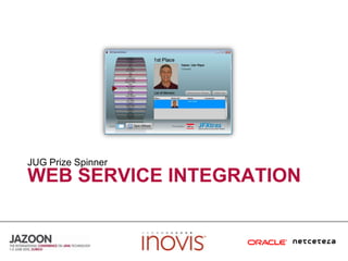JUG Prize SpinnerWeb Service Integration