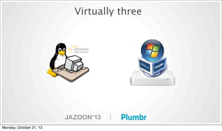 Virtually three

|
Monday, October 21, 13

 