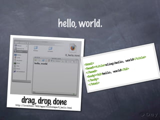 The Revenge of the Weblog: Agile Java Webdevelopment
