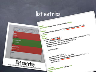 The Revenge of the Weblog: Agile Java Webdevelopment