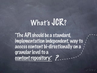 The Revenge of the Weblog: Agile Java Webdevelopment
