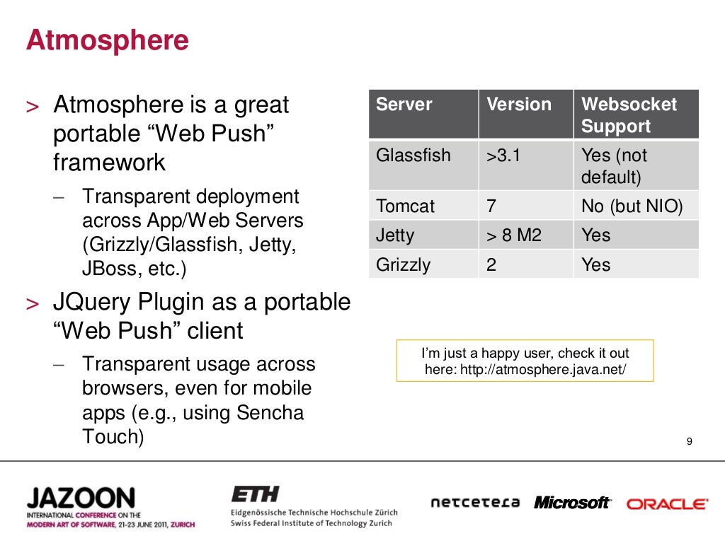 Atmosphere> Atmosphere is a great