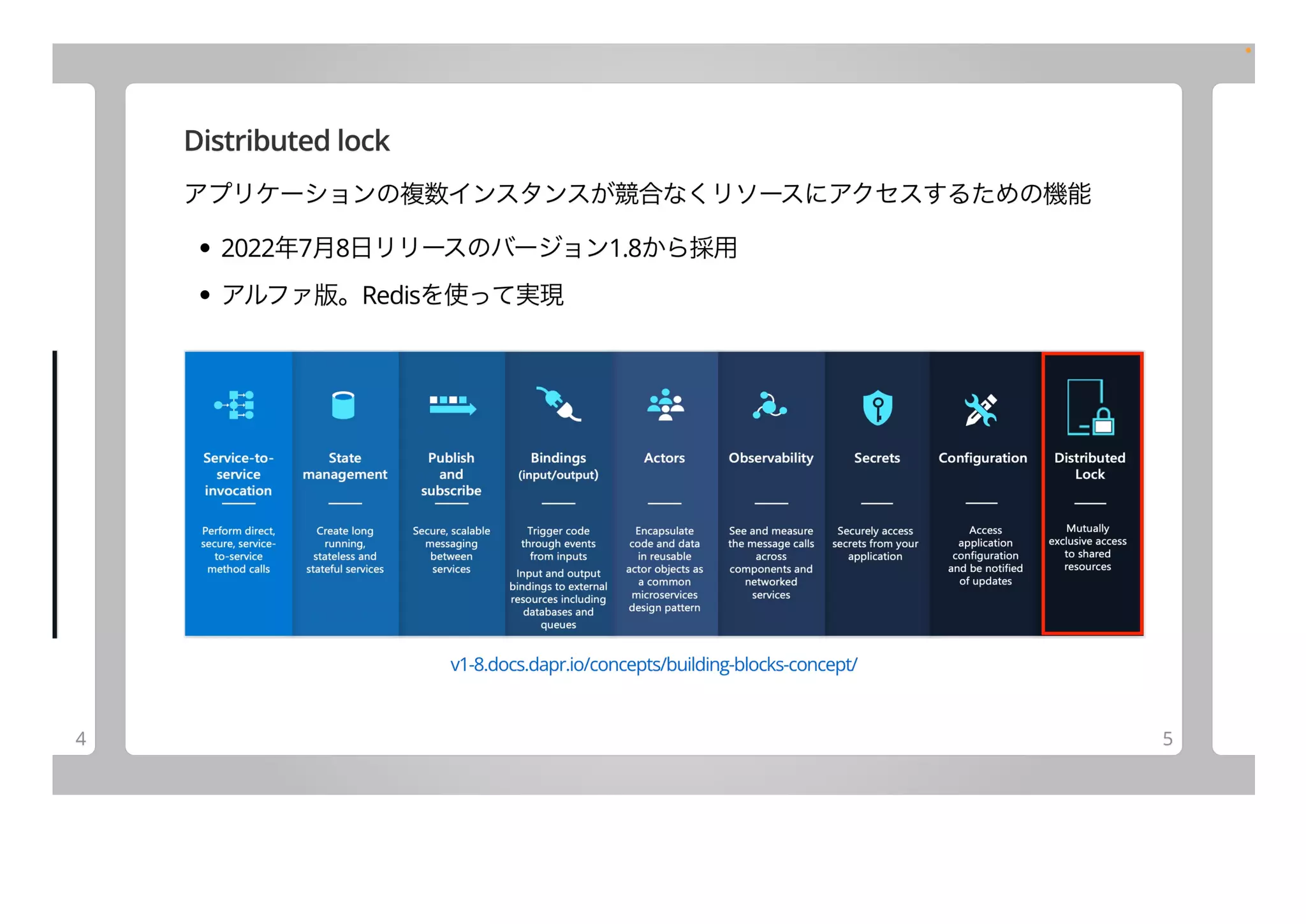 Dapr new building block: Distributed lock | PPT | Free Download