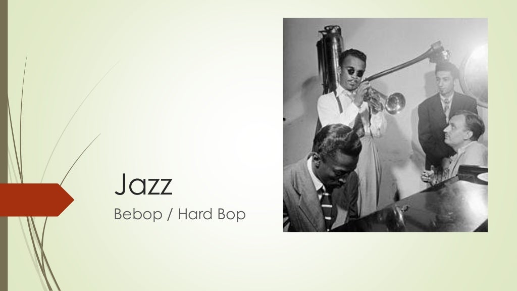Jazz bebop hard bop