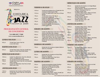 Jazz Fest 2009 Inserto Programa