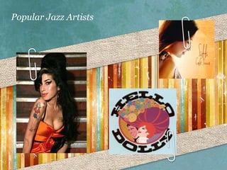 Popular Jazz Artists 