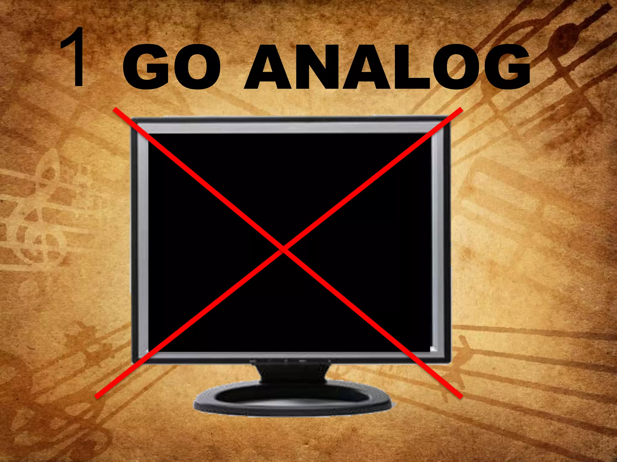 1 GO ANALOG

 