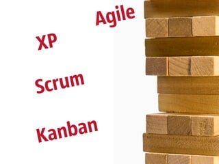 Ag ile
XP

Sc rum

K anb an
 