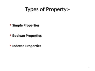 Comprehensive Guide to Java Beans: Components, Properties, and Events ...