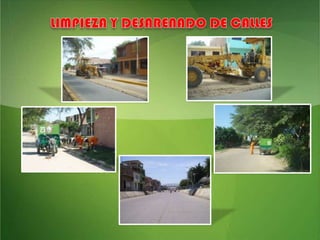 LIMPIEZA Y DESARENADO DE CALLES