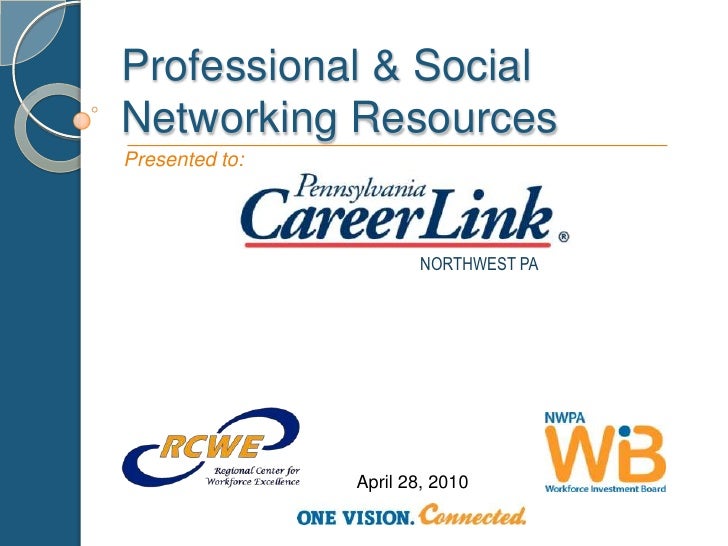 professional networking resources 4 28 10 networking resources