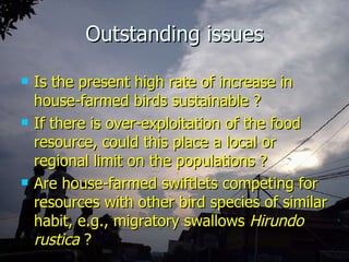 Lord Cranbrook,Swiflets Specialist.