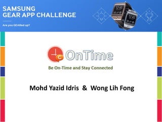 Mohd Yazid Idris & Wong Lih Fong
 