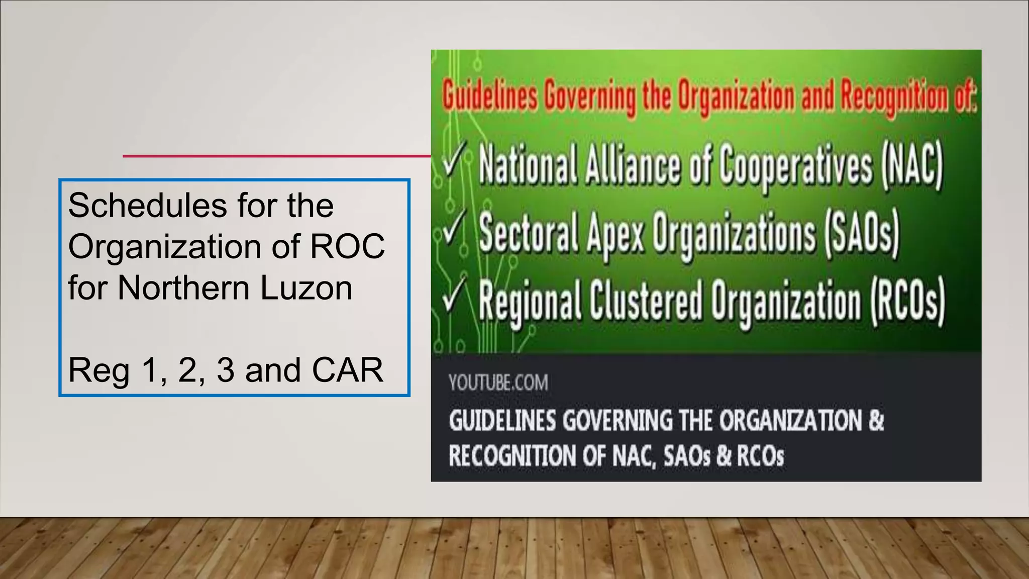 Introduction & Rationale of the Capacity Building Program for the CDA | PPT