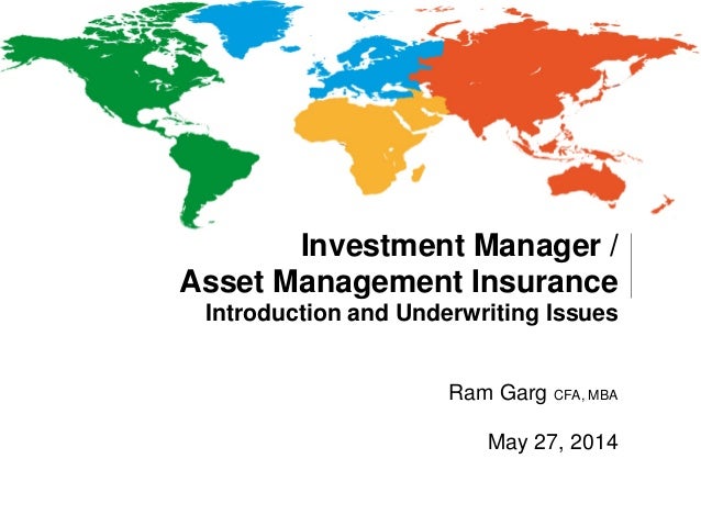 Investment Management Insurance Presentation Investment Management Insurance Presentation