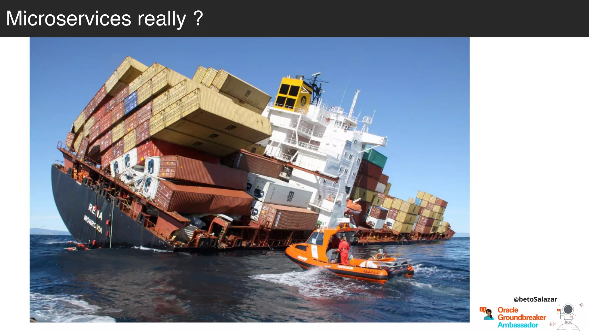 Microservices really ?
@betoSalazar
 