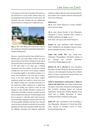 Population and conservation status of Kabaitari roosting site of Indian ...