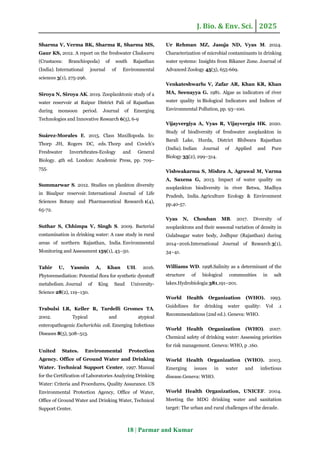 Environmental drivers of zooplankton community structure and bacterial ...