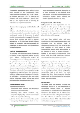 Optimization of direct shoot induction using cytokinin and auxin young ...