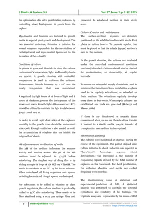 Optimization of direct shoot induction using cytokinin and auxin young ...