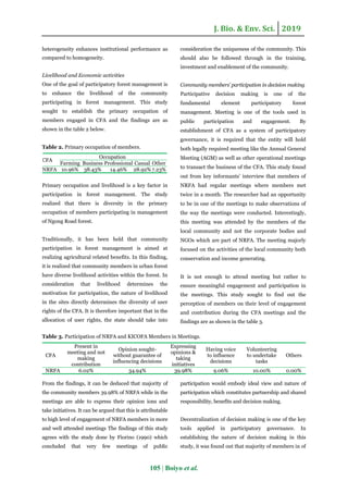 Participatory forest management system in urban forests in Kenya- A ...